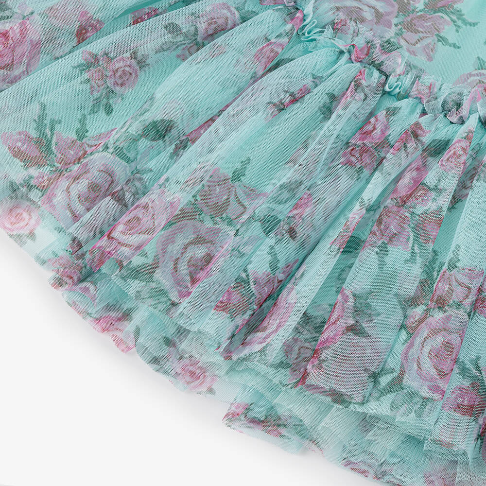 Angel's Face-Girls Blue Floral Dress | Childrensalon