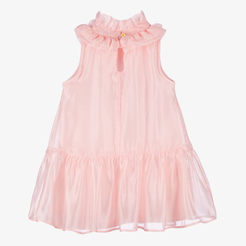 Angel's Face-Girls Pink Organza Dress | Childrensalon