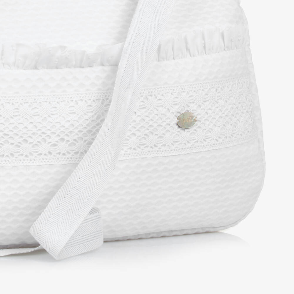 PAZ Rodríguez-White Changing Bag (26cm) | Childrensalon